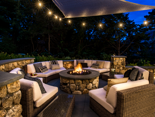 outdoor firepit